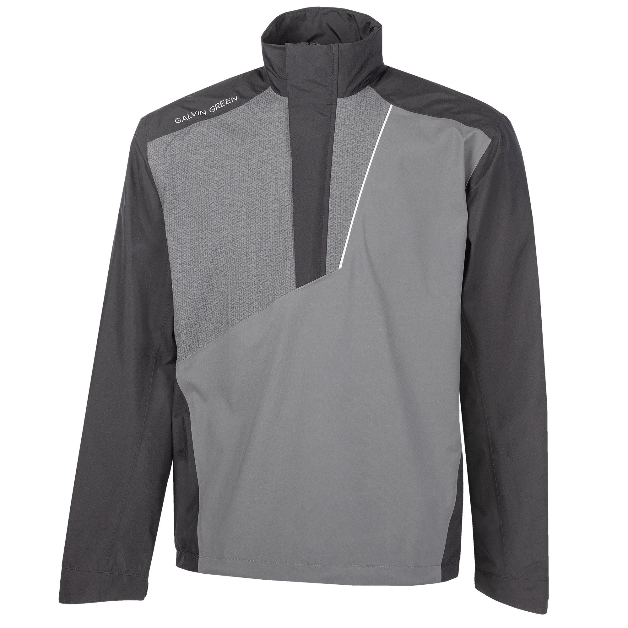 Galvin Green Axley Gore-Tex Mens Waterproof Golf Jacket Black/Forged Iron